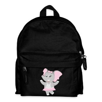 elephant éléphant mammut animal animaux10 - Sac à dos Enfant - noir - Devant