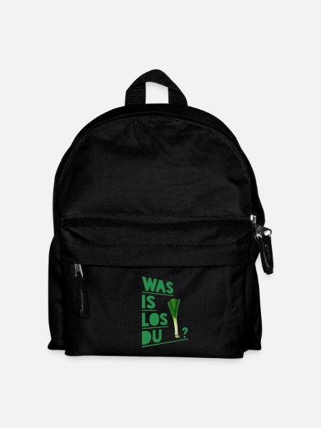 Poireaux légumes paroles drôles - Sac à dos Enfant - noir