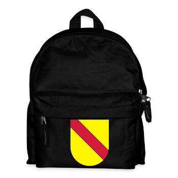 Baden Wappen Badnerwappen - Kinder Rucksack - Schwarz - Vorne
