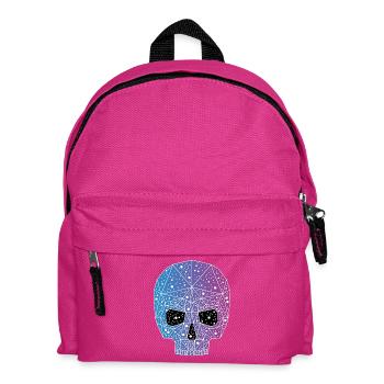 Galactic skull - Kids' Backpack - fuchsia - Front