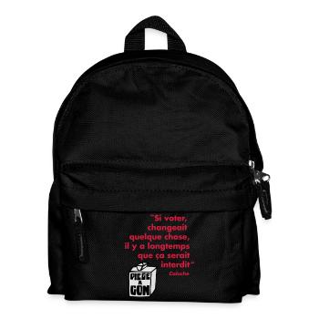 Politique - Sac à dos Enfant - noir - Devant
