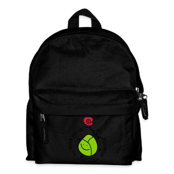 Rock and Roll - Kinder Rucksack - Schwarz - Vorne