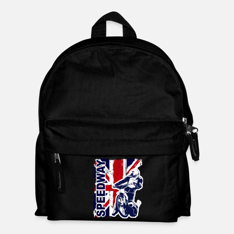 Speedway Racing - Kinder Rucksack - Schwarz