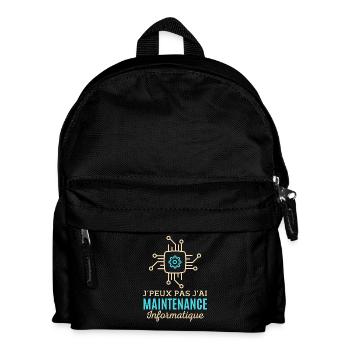 Maintenance informatique - Sac à dos Enfant - noir - Devant