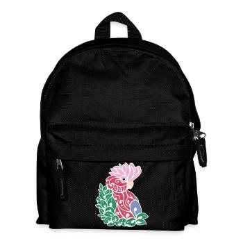 Galah tribal tattoo - Kids' Backpack - black - Front