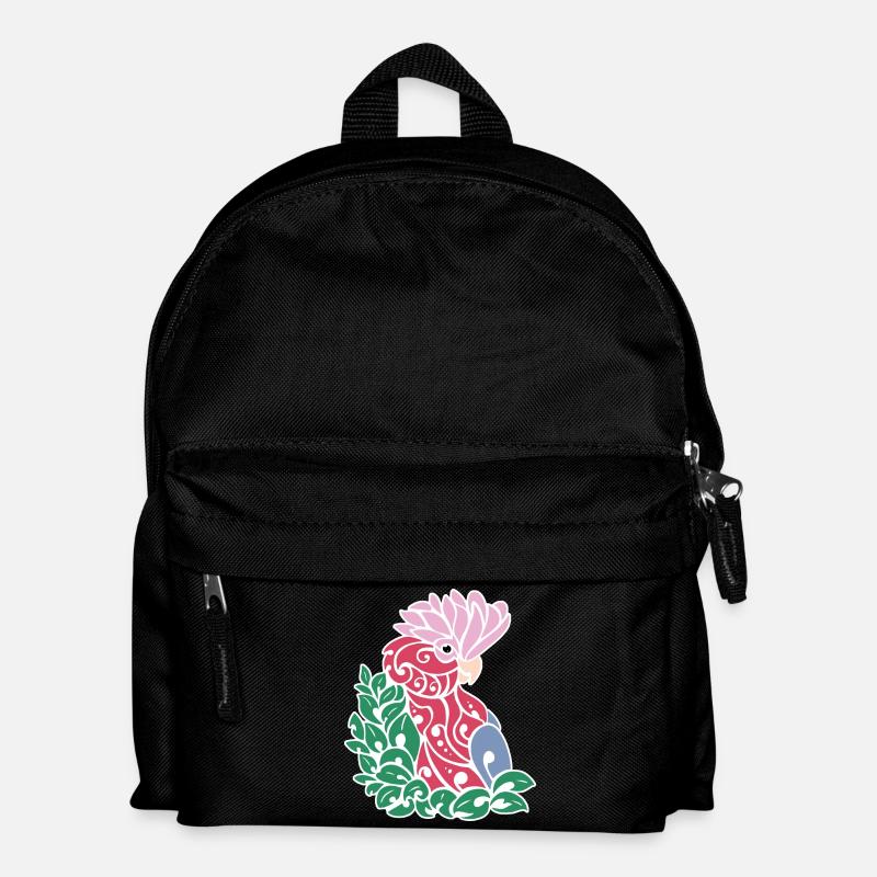 Galah tribal tattoo - Kids' Backpack - black