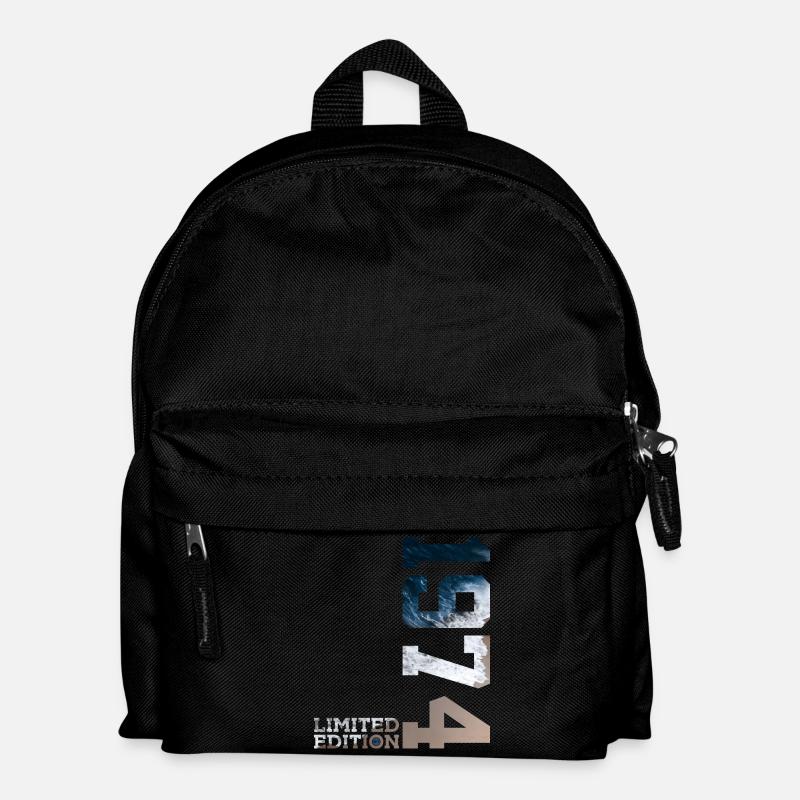52. GEBURTSTAG LIMITED EDITION 1974 - Kinder Rucksack - Schwarz