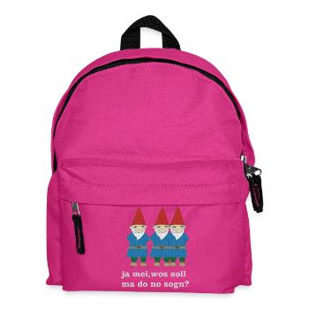 nains de jardin bavarois - Sac à dos Enfant - fuchsia - Devant