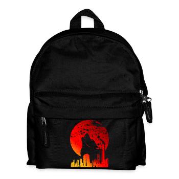 | LUNE DE SANG CADEAUX DE PLEINE LUNE ROUGE - Sac à dos Enfant - noir - Devant