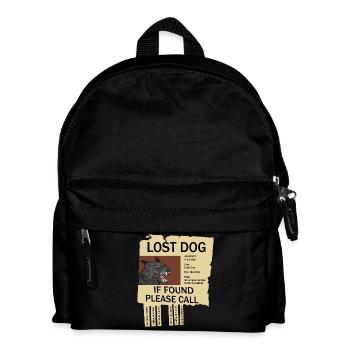 Missing Hellhound - Kids' Backpack - black - Front