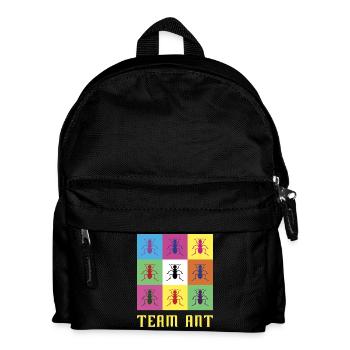 Team Ant - Kids' Backpack - black - Front