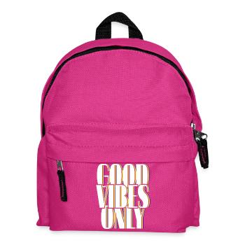 Positive Vibes nur in den 80ern - Kinder Rucksack - Fuchsia - Vorne