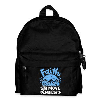 Christlich Glaube Religiös - Kinder Rucksack - Schwarz - Vorne