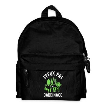 Arrosages jardin - Sac à dos Enfant - noir - Devant
