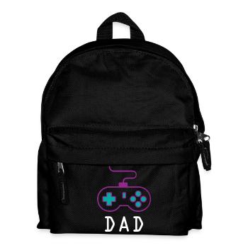Dad Gamer - Kinder Rucksack - Schwarz - Vorne