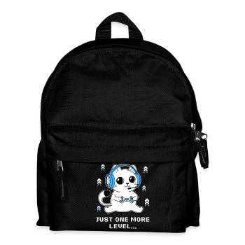 Nur noch eine Ebene - Kinder Rucksack - Schwarz - Vorne