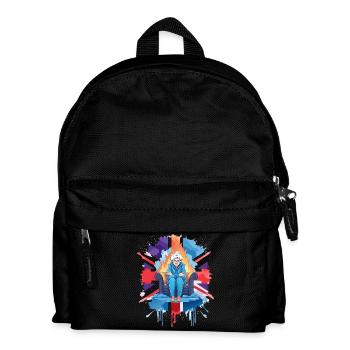 Freezing British Pensioner - Kids' Backpack - black - Front