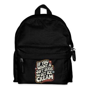 Volleyball Spieler Beach Volleyball Volleyballer - Kinder Rucksack - Schwarz - Vorne