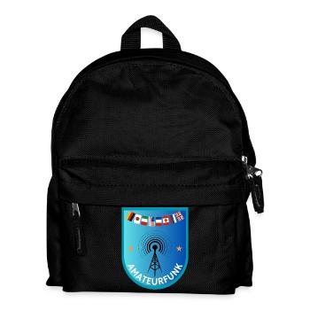 AMATEUR RADIO - Kids' Backpack - black - Front