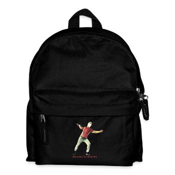 Calisthenics - Training mit Körpergewicht - Kinder Rucksack - Schwarz - Vorne