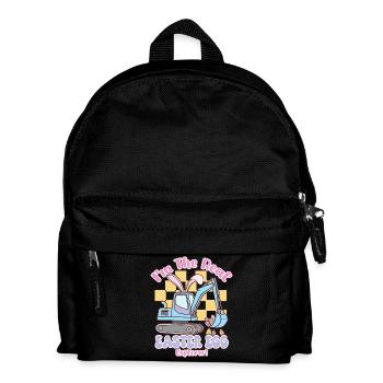Je suis le vrai œuf de Pâques - Sac à dos Enfant - noir - Devant