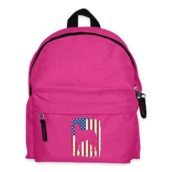 Lévrier irlandais - Sac à dos Enfant - fuchsia - Devant