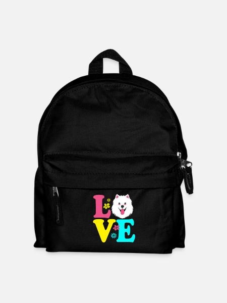 Samoyed Dog Samoyed - Kids' Backpack - black