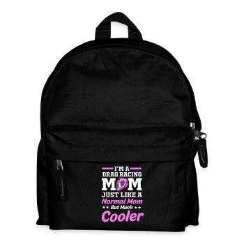 Drag Race Mom Mom - Kids' Backpack - black - Front