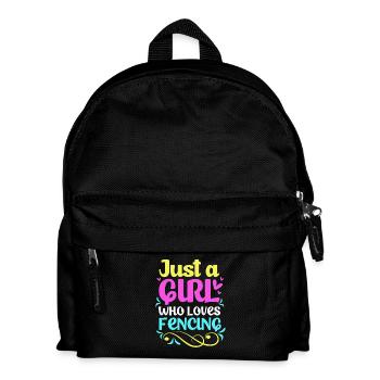 Escrime - Sac à dos Enfant - noir - Devant