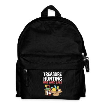 Flea market flea market - Kids' Backpack - black - Front