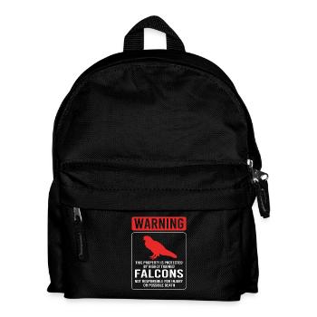 Falcon Falconry Chirp - Kids' Backpack - black - Front
