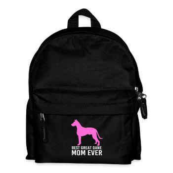 Dogue allemand - Sac à dos Enfant - noir - Devant