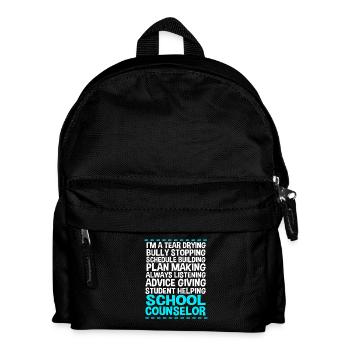 Schulbetreuer Schulberater Mentor Conseiller scolaire - Sac à dos Enfant - noir - Devant