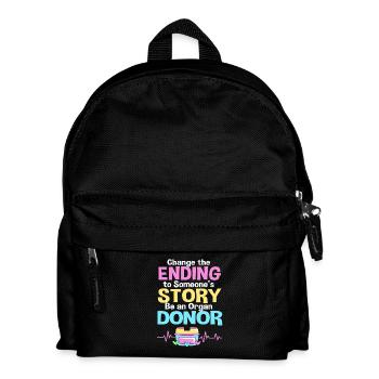 Kidney Donor Donor Kidney - Kids' Backpack - black - Front