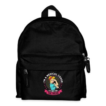 Medical programmer - Kids' Backpack - black - Front