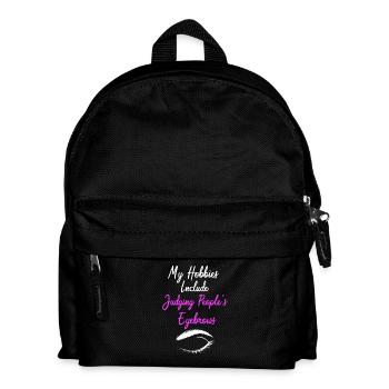 Kosmetik Kosmetikerin Microblading Make-up - Kinder Rucksack - Schwarz - Vorne