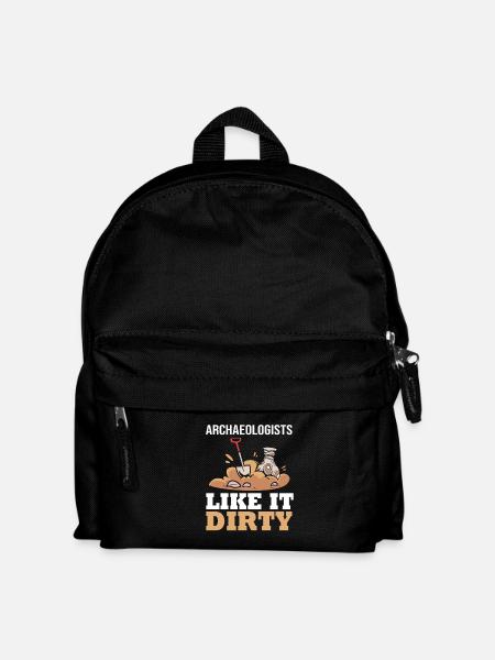 Archäologie - Kinder Rucksack - Schwarz