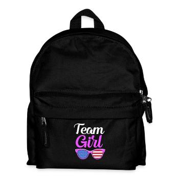Baby Shower July Team Girl - Kids' Backpack - black - Front