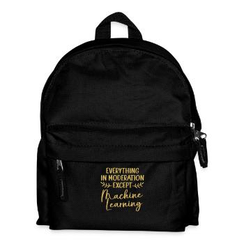 GPT Coder Programmer - Kids' Backpack - black - Front