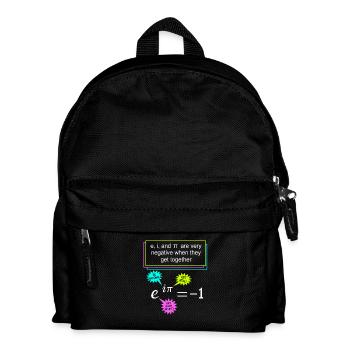 Mathematician Math Mathematical Mathematics - Kids' Backpack - black - Front