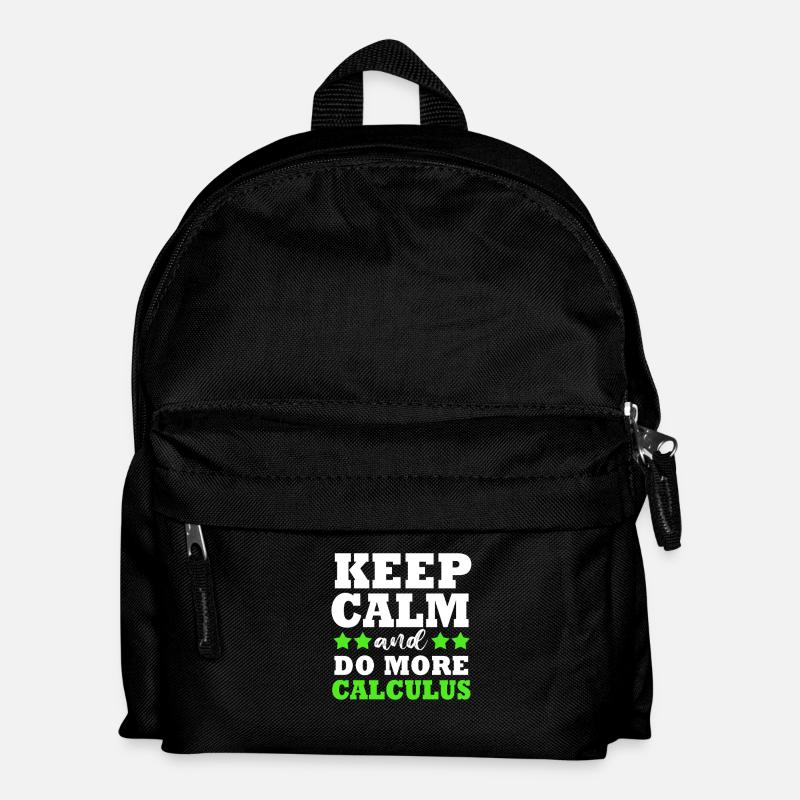 Mathematik mathematisch Mathe Mathematiker - Kinder Rucksack - Schwarz