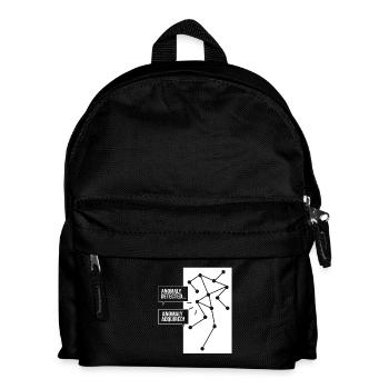 Paranormal Geist Geister Gespenst gespenstisch - Kinder Rucksack - Schwarz - Vorne