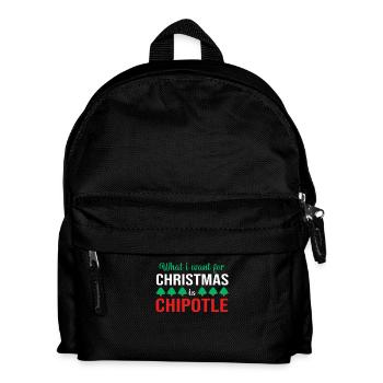 Scharf Chipotle Chilli Chilischote Jalapeno Chili - Kinder Rucksack - Schwarz - Vorne