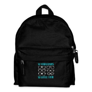 Optiker Augenarzt Optik - Kinder Rucksack - Schwarz - Vorne