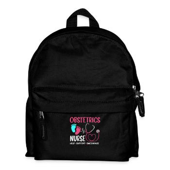 Obstétrique obstétrique sage-femme - Sac à dos Enfant - noir - Devant