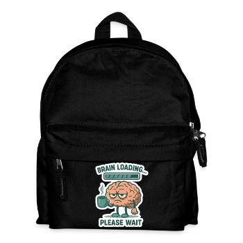 Belastung des Gehirns - Kinder Rucksack - Schwarz - Vorne