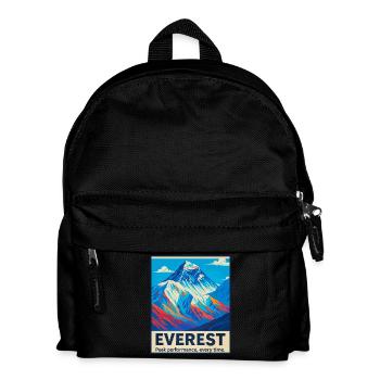 Everest – Peak Performance - Kids' Backpack - black - Front