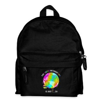 Jour de la Terre - Sac à dos Enfant - noir - Devant