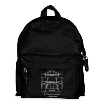 Sacramento, California, Drawing Art Museum - Kids' Backpack - black - Front