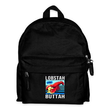Lobster Seafood Maine Lobster Spiny Lobster - Kids' Backpack - black - Front